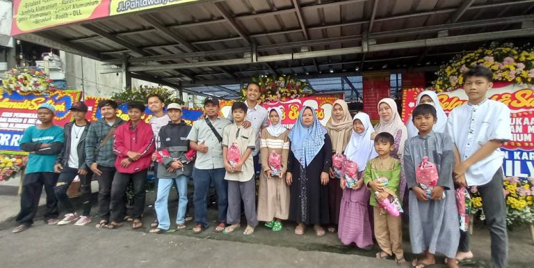 Launching Andalan Bisnis, Santuni Anak Yatim di Bogor Selatan