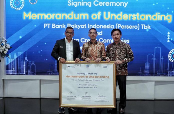BRI kerjasama dengan Astra Credit