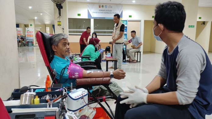 Donor darah Perumda Pakuan Jaya dan PDDI