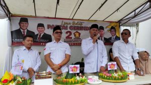 Ulang Tahun Ke 15, Partai Gerindra Kota Bogor Optimis Menang di Pemilu 2024