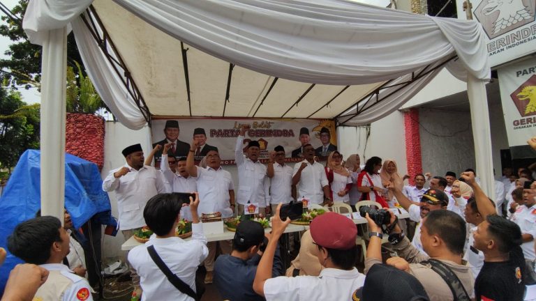 Ulang Tahun Ke 15, Partai Gerindra Kota Bogor Optimis Menang di Pemilu 2024
