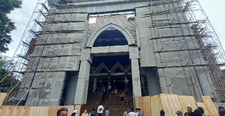 Pemkot Bogor Lanjutkan Pembangunan Masjid Agung