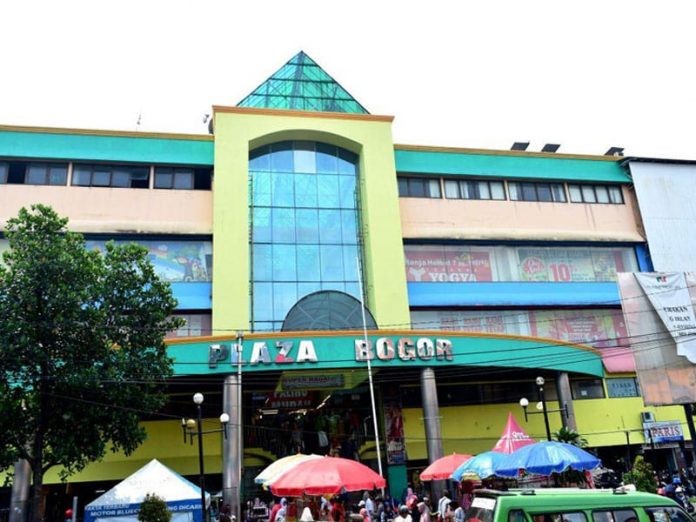 Plaza Bogor salah satu pasar yang akan direvitalisasi Perumda Pasar Pakuan Jaya.