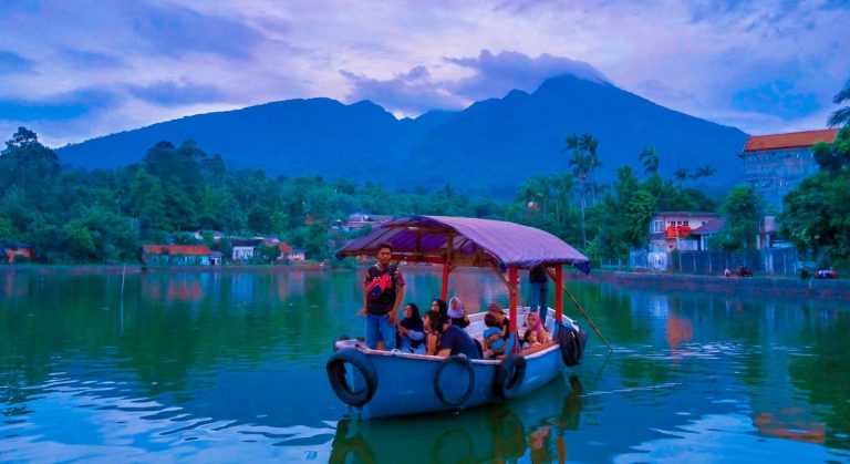 Setu Tamansari Bogor, Romantisme Panorama Indah Gunung Salak