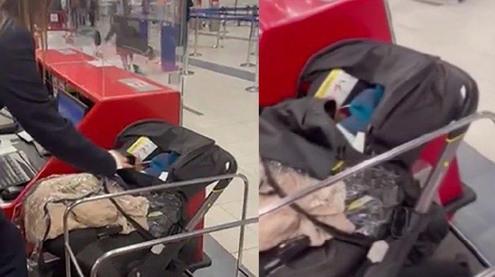 Menolak Beli Tiket, Pasutri Ini Tega Tinggalkan Bayinya di Bandara
