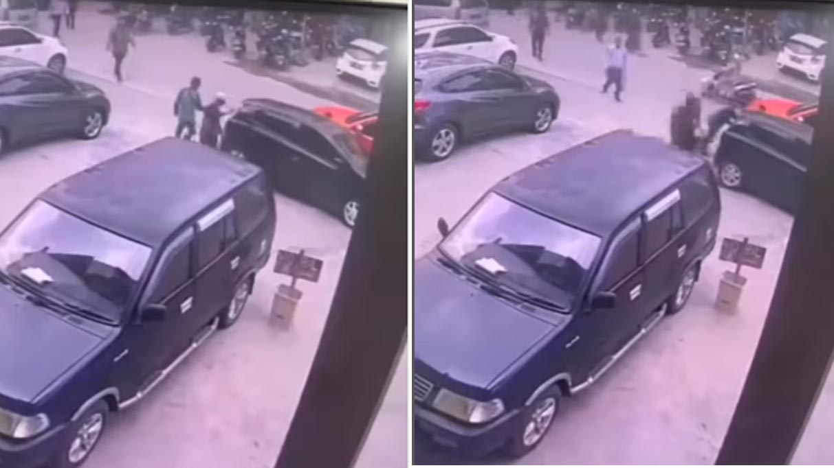 Anak pejabat pukul tukang parkir videonya viral