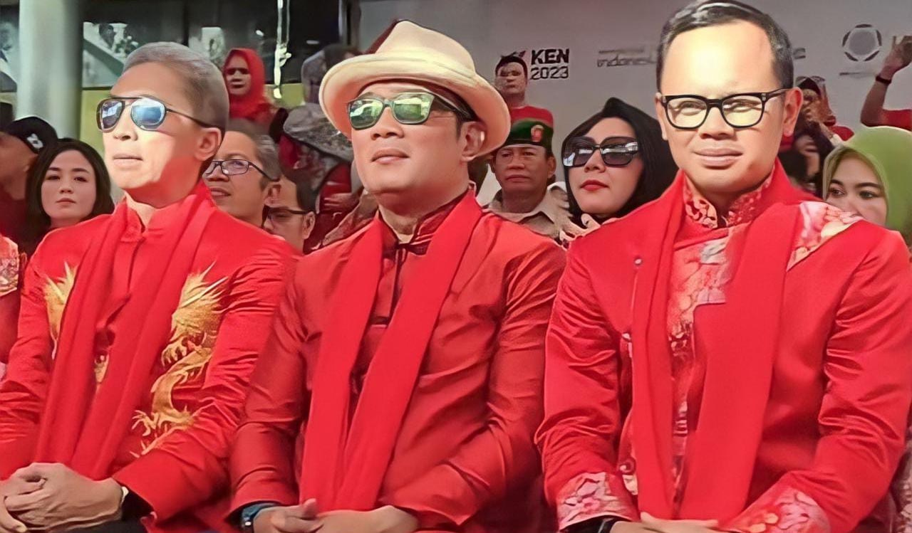 Gubernur Jawa Barat Ridwan Kamildi acara perayaan Cap Go Meh di Kota Bogor