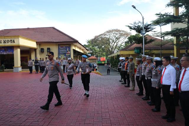 Polresta Bogor Kota Gelar Apel Pasukan Operasi Keselamatan Lodaya 2023