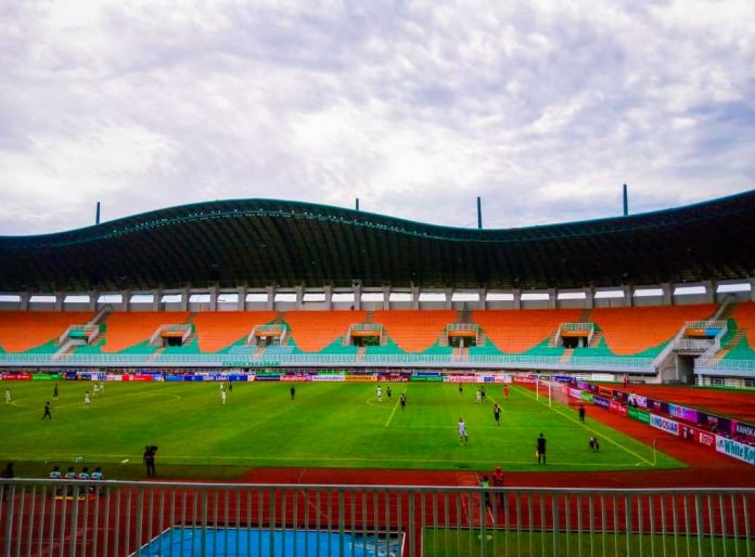 Rans Nusantara vs Arema berlaga di Stadion Pakansari Cibinong