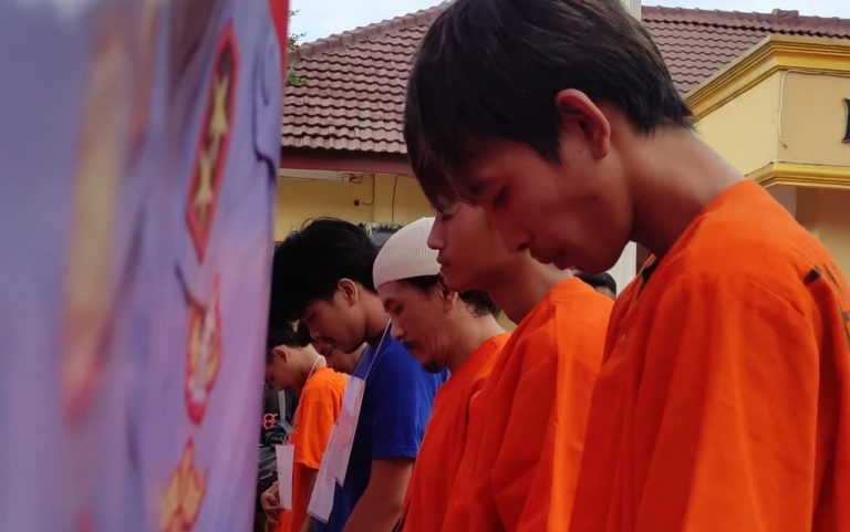 Satreskrim Polresta Bogor Kota Ringkus 4 Pelaku Curas di Jalan Pangrango