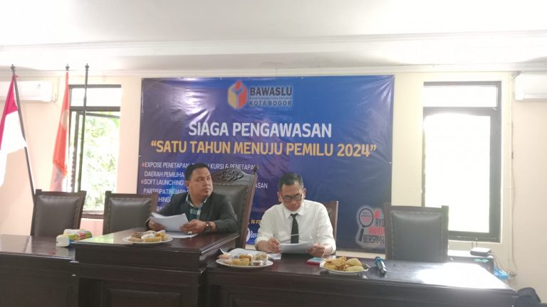 Bawaslu Kota Bogor Ajak Warga Berperan Aktif Awasi Pemilu 2024