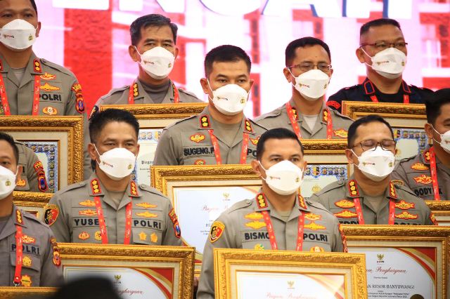 Polresta Bogor Kota Raih Penghargaan dari Kemenpan RB dan Kapolri