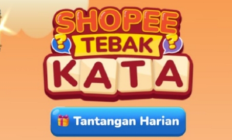 Kunci Jawaban Tebak Kata Shopee Tantangan Harian 15 Februari 2023, Cek di Sini