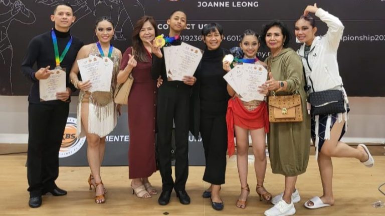 Sabet Tiga Gelar Juara, Atlet Dance Sport Kabupaten Bogor Berjaya di Malaysia