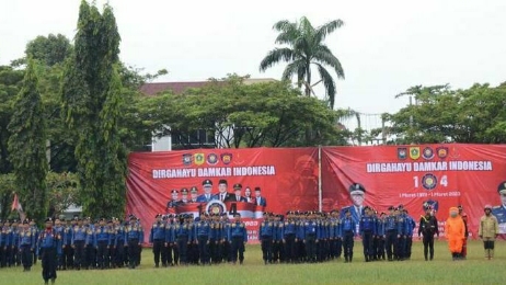 HUT Ke-104, Damkar Kabupaten Bogor Juara Nasional NFSC
