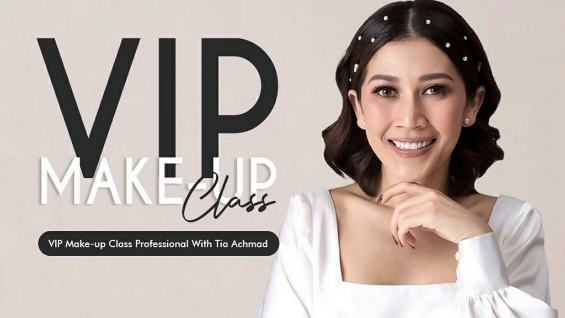 Jangan Lewatkan! Tia Achmad Buka Makeup Class VIP Private