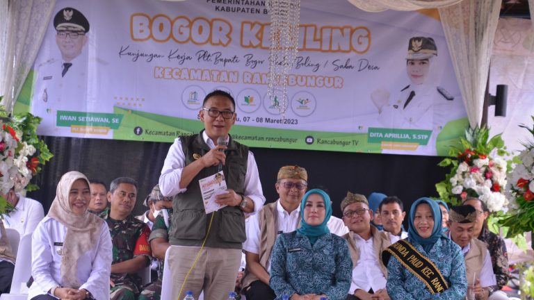 Iwan Setiawan Tampung Aspirasi Masyarakat Kecamatan Rancabungur  Lewat Boling