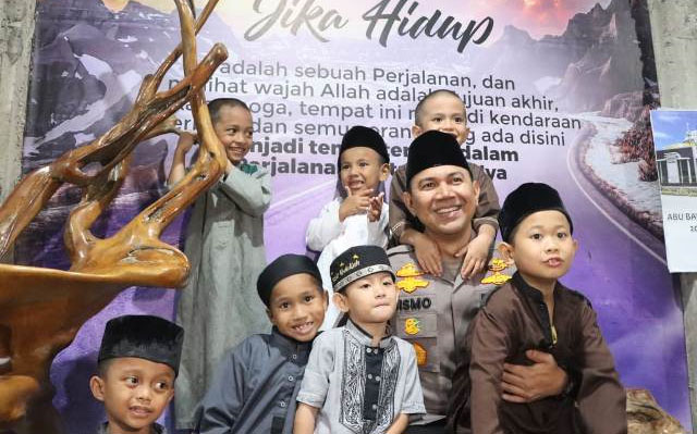 Kapolresta Bogor Kota Buka Puasa Bersama dengan Ratusan Anak Yatim