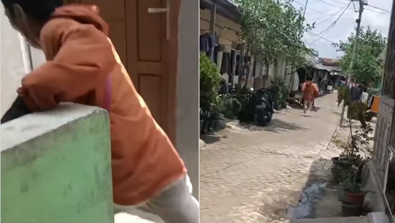 Viral Suami Istri Ketahuan Maling di Kontrakan Siang Bolong