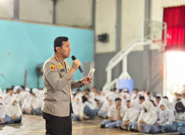 Police Goes to School, Kapolresta Bogor Kota Motivasi 600 Pelajar SMA Negeri 7