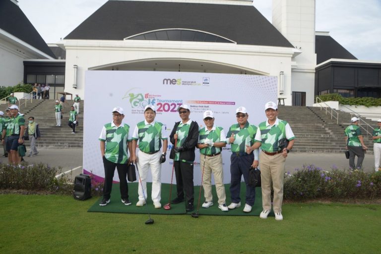 120 Peserta Ramaikan 8th MES Premiere Charity Golf Tournament 2023