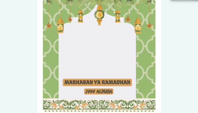 Rekomendasi 20 Twibbon Ramadhan 1444 H, Cocok untuk Profil dan Status WA