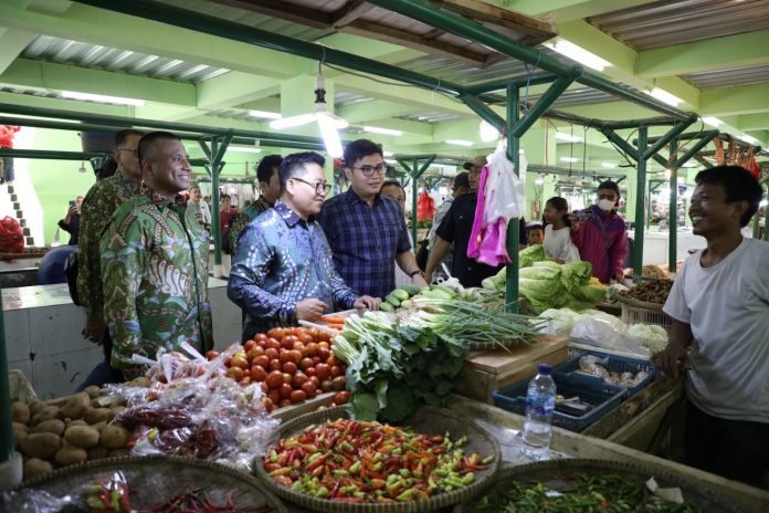 Wajah Baru Pasar Rakyat Parung Panjang, Dirut Pasar Tohaga : Pasar Indikator Roda Perekonomian