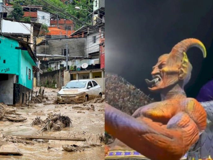 Usai Gelar Karnaval Satanic, Brasil Diterjang Longsor dan Banjir Hebat