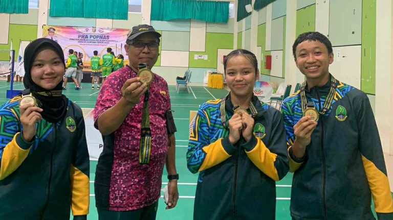 Dua Pelajar SMAN 1 Leuwisadeng Dipanggil Seleksi Pelatnas Kejuaraan Asia Junior Championships 2023