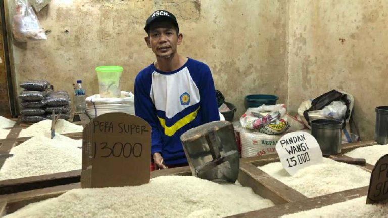 Harga Beras di Pasar Cibinong Bogor Tetap Stabil, Termurah Rp9 Ribu
