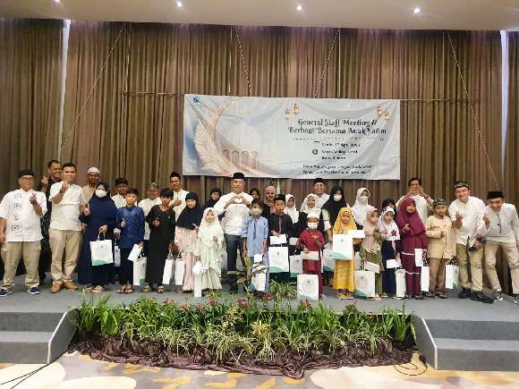 Bogor Valley Hotel Tebar Keberkahan Ramadan Bersama Anak Yatim Piatu