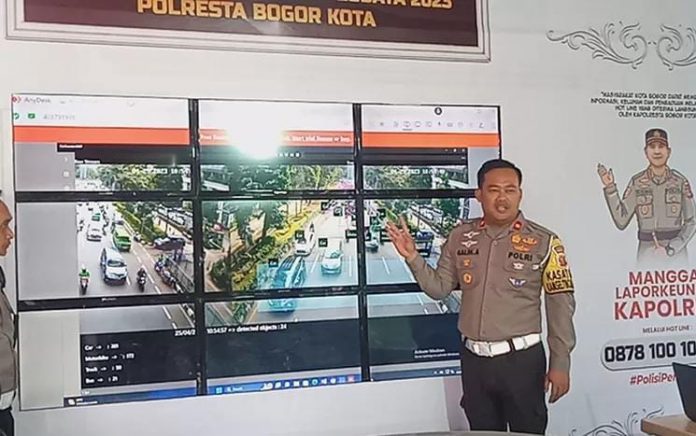 Ratusan ribu kendaraan padati kota bogor