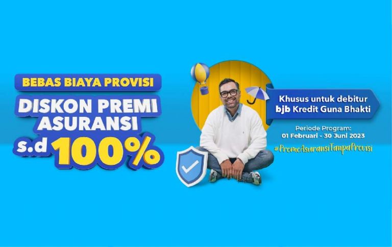 Promo bjb PASTI, Diskon Premi Asuransi hingga 100%, Buruan Ikuti
