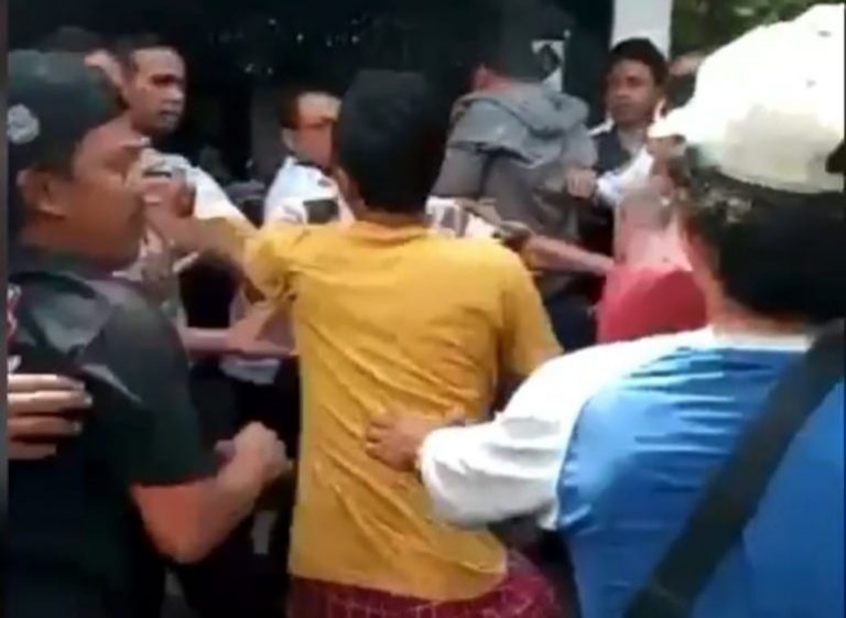 Pendemo Pelaku Pemukulan Dilaporkan ke Polresta Bogor Kota