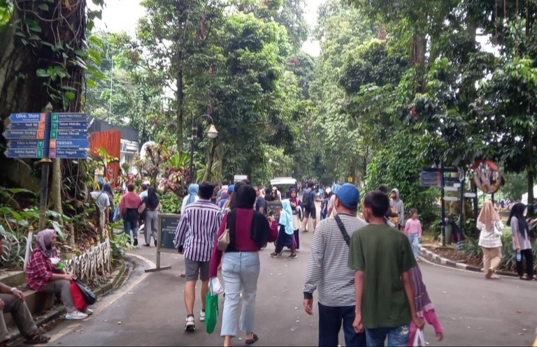 Libur Lebaran, Wisatawan Berkunjung ke Kota Bogor Meningkat