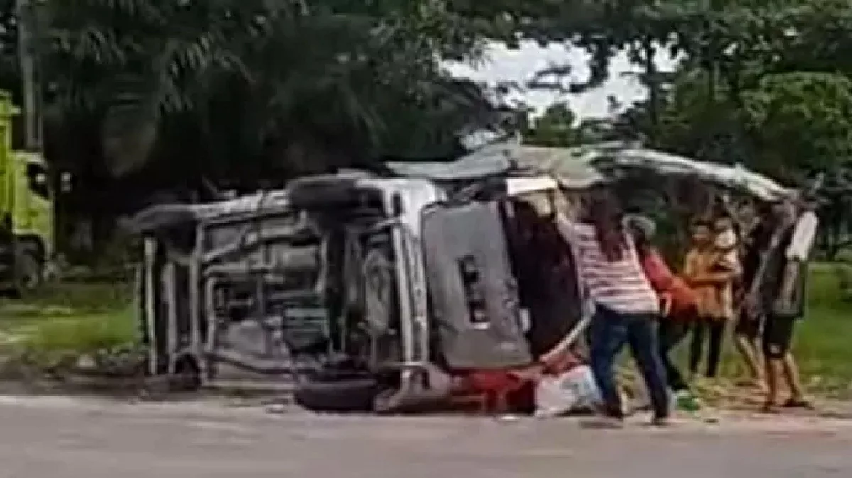 Kecelakaan Maut di Kubang Raya Pekanbaru, Kepala Korban Copot