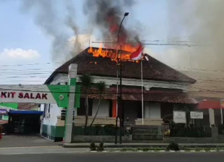 Kronologi Kebakaran Rumah Sakit Salak, Sempat Terdengar Ledakan