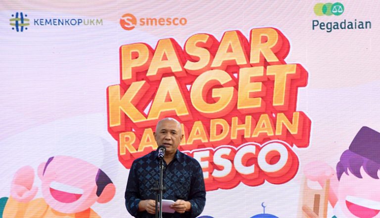 MenkopUKM Luncurkan Pasar Kaget Ramadhan Smesco 2023 Jelang Lebaran