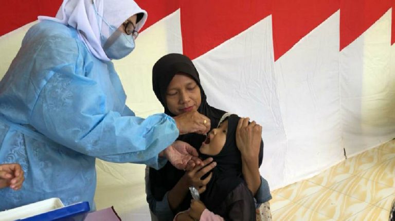Pemkab Bogor Targetkan 95 Persen Balita Divaksin Polio Pekan Ini