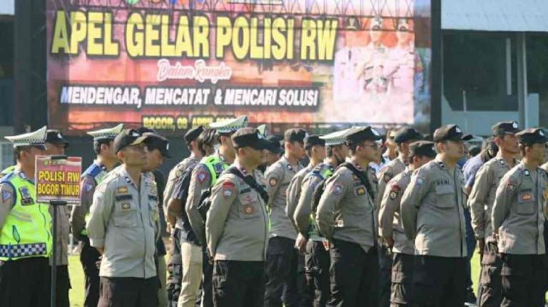 Polresta Bogor Kota Gagas Polisi RW, 591 Personil Disebar ke 799 Wilayah