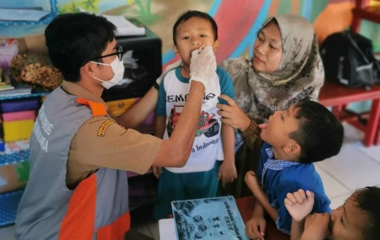 Puskesmas Curug Jasinga Sediakan 27 Pos PIN Polio 