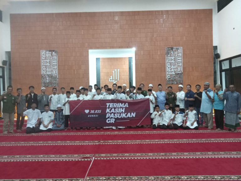 Launching Masjid Ghofururrohim, Garuda Revolution Bukber Anak Yatim