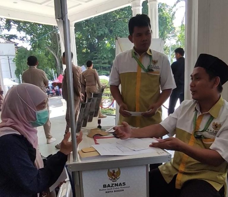 Permudah Pembayaran Zakat, BAZNAS Kota Bogor Buka Gerai di Balai Kota