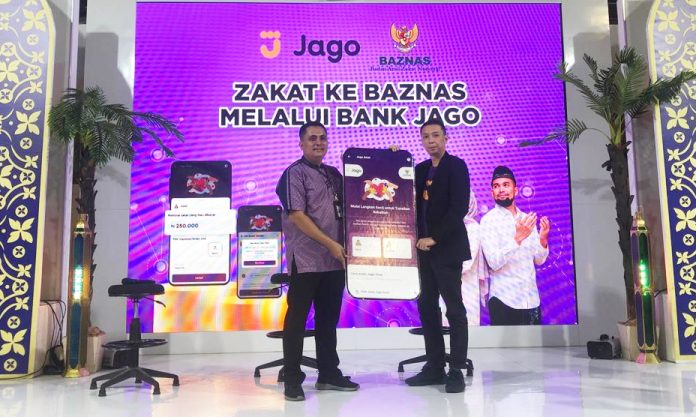 Zakat fitrah online lewat bank jago