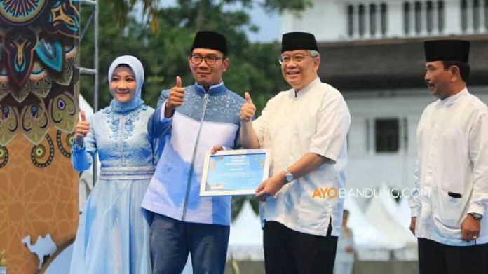 bank bjb Sukses Helat BUBOS 7 Bertasbih dan Bazaar Ramadan