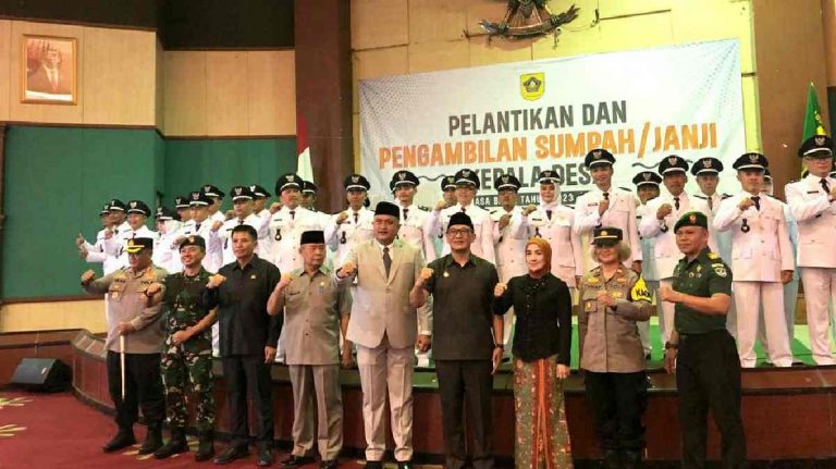 Usai Melantik 32 Kades, DPMD Kabupaten Bogor Siapkan Bimtek untuk 19 Kades Baru