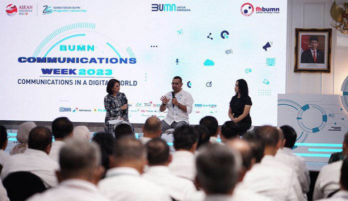 BUMN Communications Week 2023 medsos