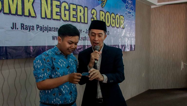 Disdukcapil Kota Bogor Goes To School di SMKN 3