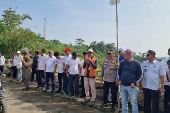 Polisi Amankan Festival Kuluwung di Sukamakmur Bogor