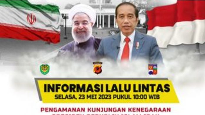 Info Lalulintas Bogor Hari Ini: Presiden Iran ke Bogor, Lalulintas Direkayasa, Cek!